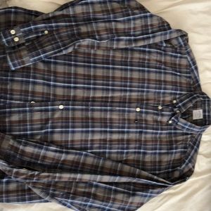 Brooks brothers light weight flannel shirt